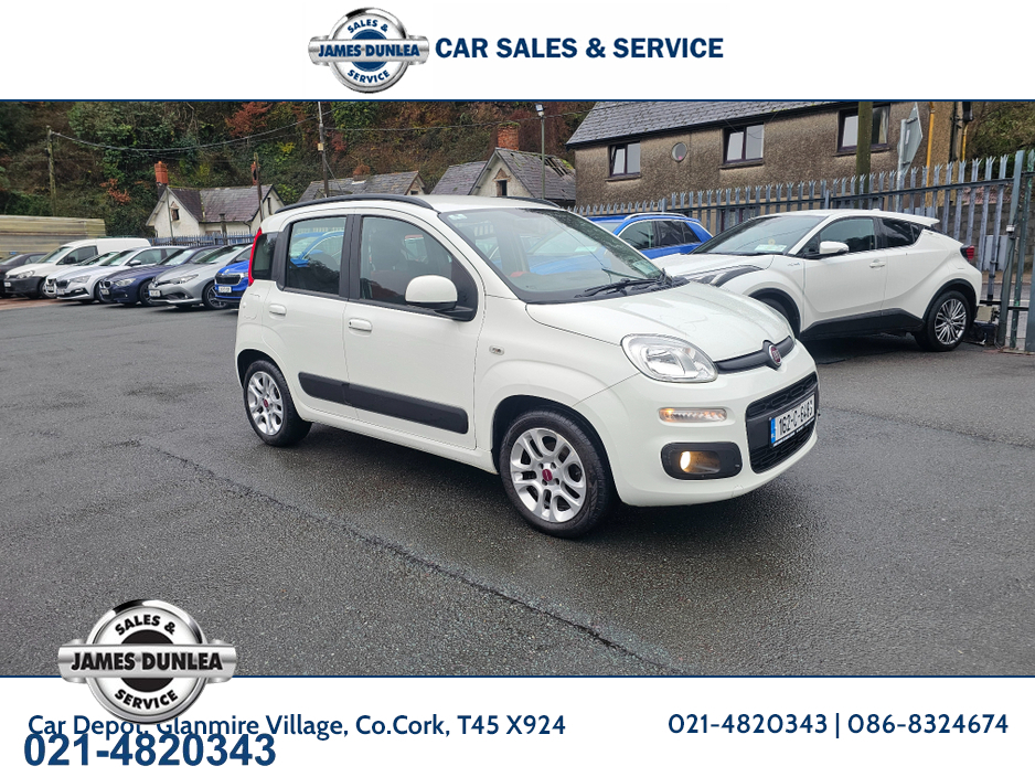2016 Fiat Panda LOUNGE 1.2 69BHP 4DR €7,950