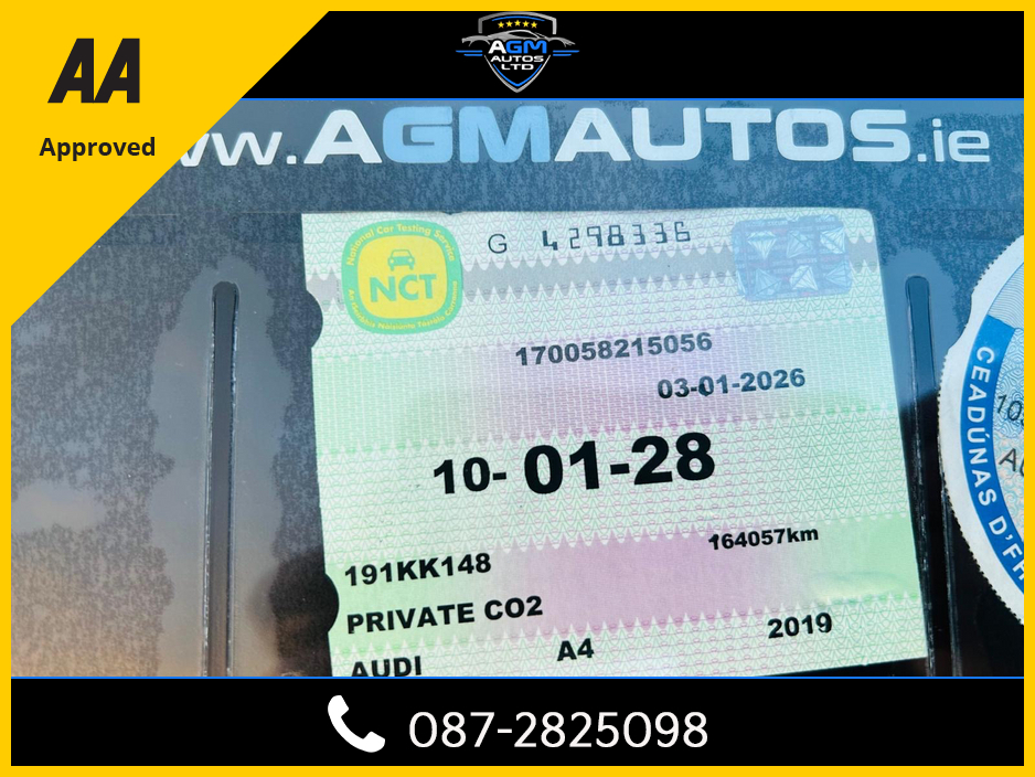 2019 Audi A4 LIMOUSINE 2.0 TDI 122 SE 4DR 30 €20,950