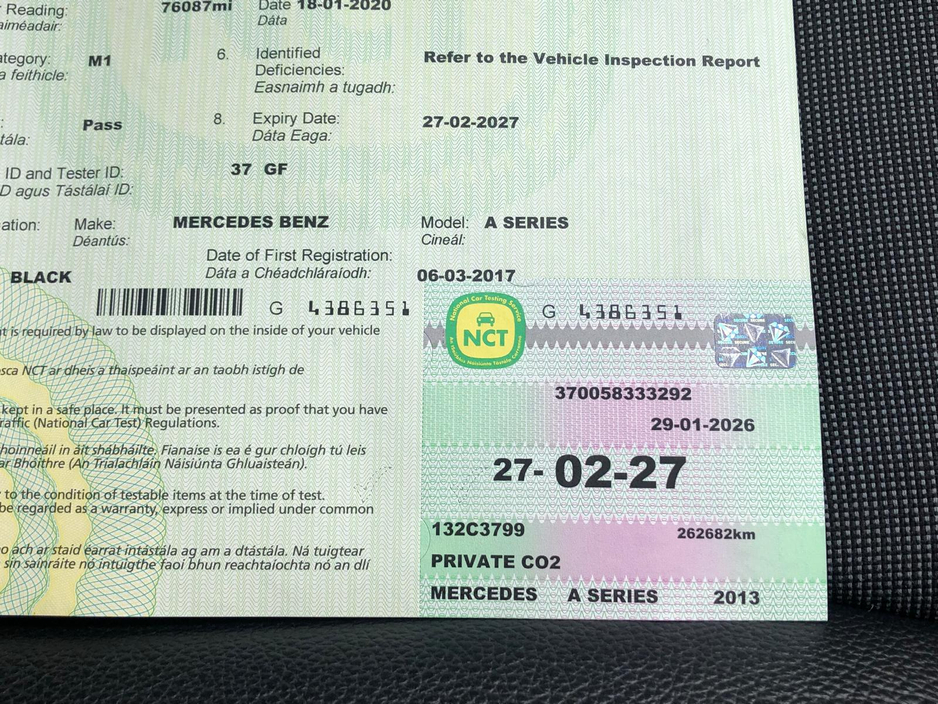 2013 Mercedes-Benz A Class A180 CDI BLUE EFFICIENCY SE 5DR €7,950