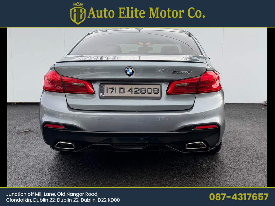 2017 BMW 5 Series 520D M SPORT 4DR AUTO €24,950