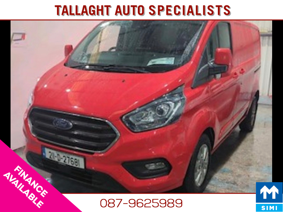 2021 Ford Transit Custom 300S LIMITED EDITION 130BHP €18,658