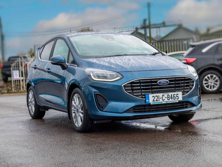 2022 Ford Fiesta 2022 Ford Fiesta Blue 1.0T EcoBoost 100PS Titanium €20,950