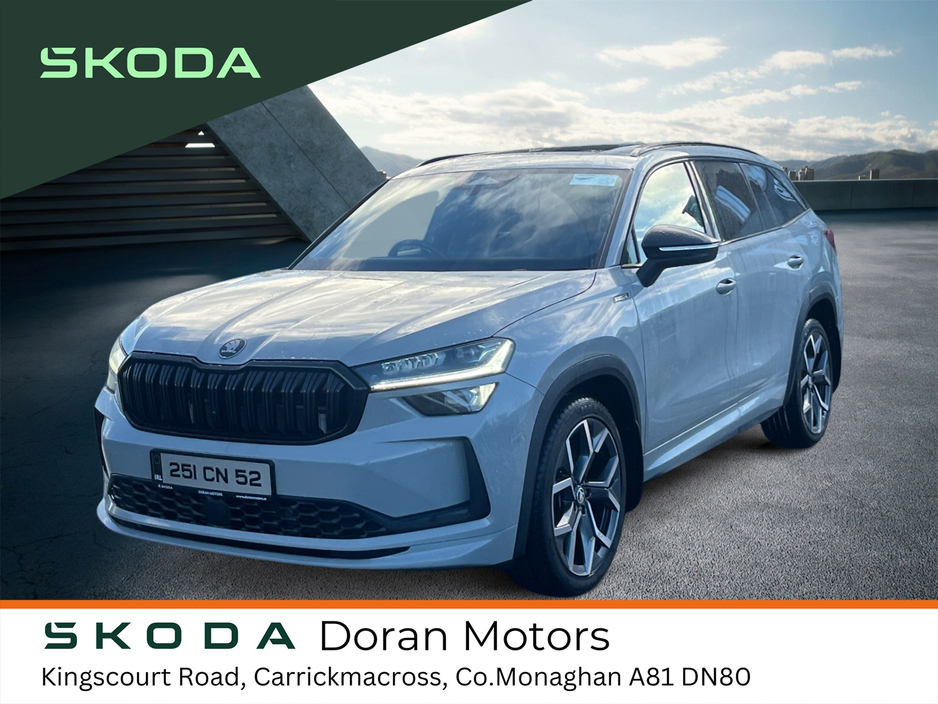 2025 Skoda Kodiaq SPORT 2.0 TDI 150HP DSG €61,900