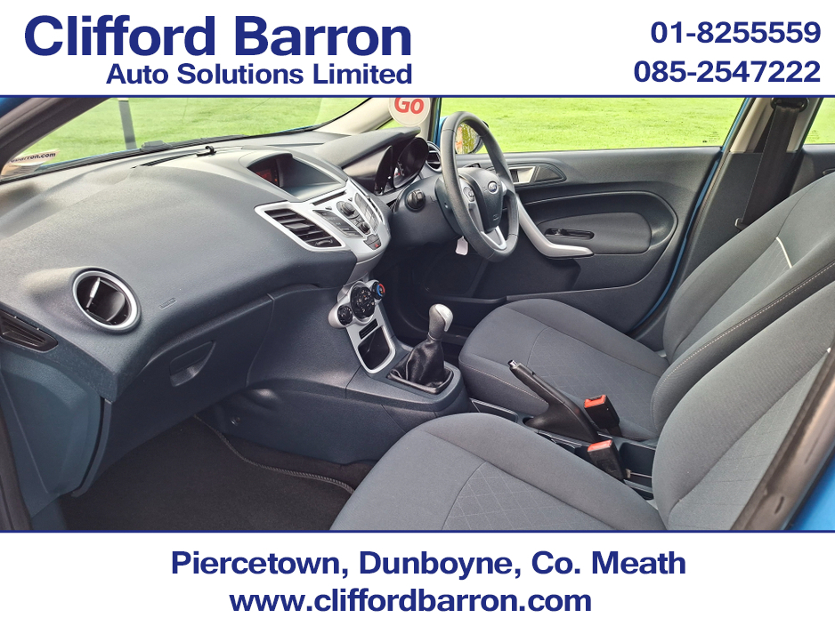 2012 Ford Fiesta 1.4 EDGE 95 5DR 95BHP €6,789