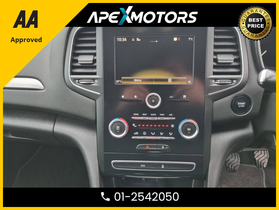 2018 Renault Megane FINANCE ARRANGED * SPORT TOURER DYNAMIQUE 5DR * NEW NCT JAN-28 * LOW TAX FEB-26 * IMMACULATE * STAMPED SERVICE HISTORY * AA APPROVED * 101 SAFETY CHECKLIST * HEATED SEATS * COLOUR REVERSE CAMERA * TOP €13,949