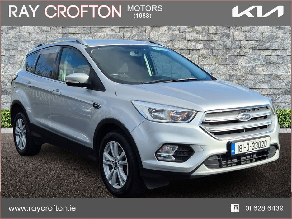 2018 Ford Kuga KUGA ZETEC 1.5 TD 120BHP + VAT €8,950
