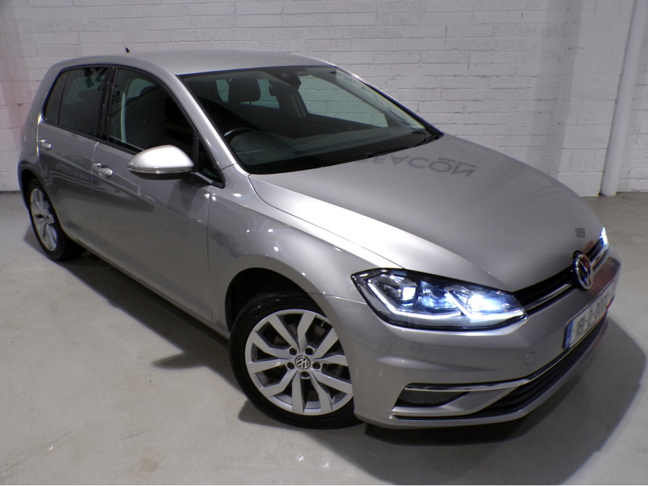 2018 Volkswagen Golf *MIESTER EDITION*MARK 7.5*AUTO*VW GOLF 1.4 TSI HIGH-LINE*FULL LEATHER HEATED MEMORY SPORT SEATS**VIRTUAL COCKPIT*PILOT PARKING*COLOUR CAMERA*SAT-NAV*APPLE-CARPLAY*ANDROID AUTO*UP-GRADED VW ALLOYS*XL M €18,900