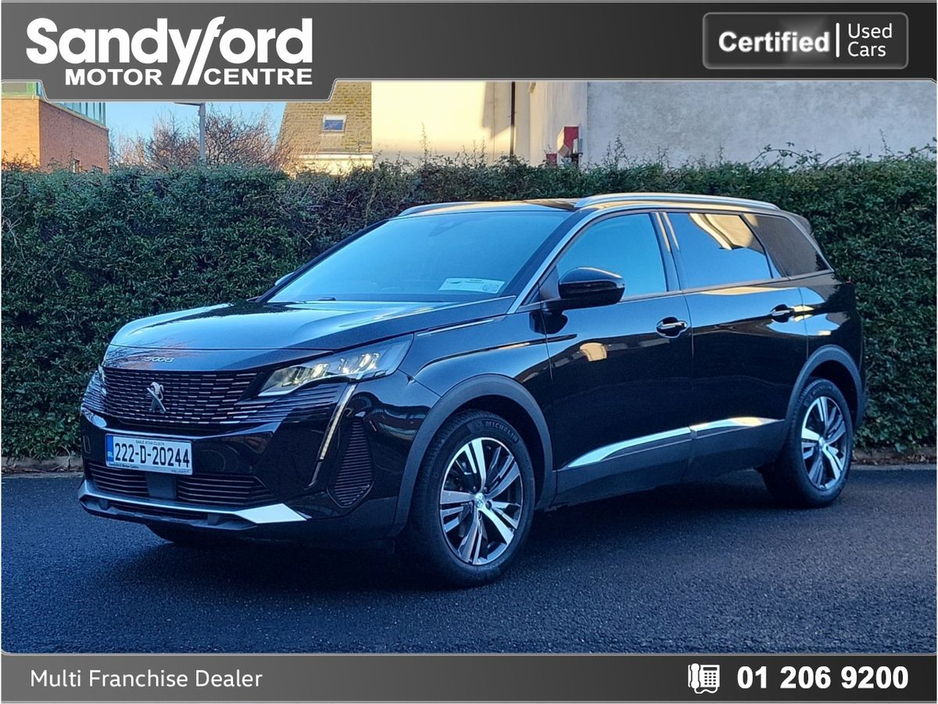 2022 Peugeot 5008 1.5 HDi AUTO ALLURE*HEATED SEATS*LOW MILES*F.S.H. €36,950