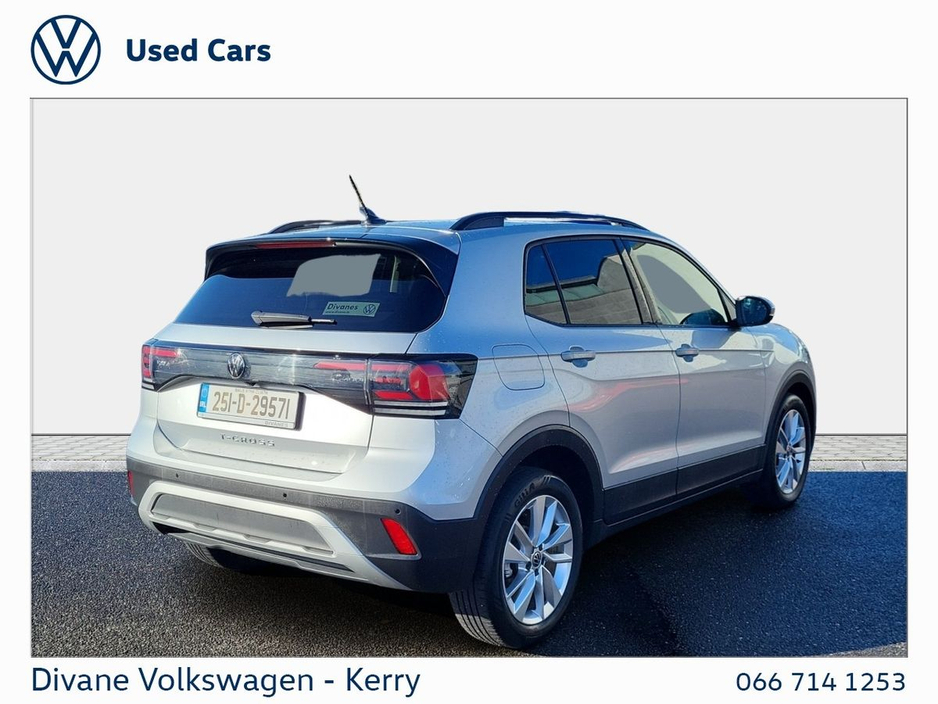 2025 Volkswagen T-Cross AUTOMATIC EDITION 75 1.0 PETROL 115BHP €32,950