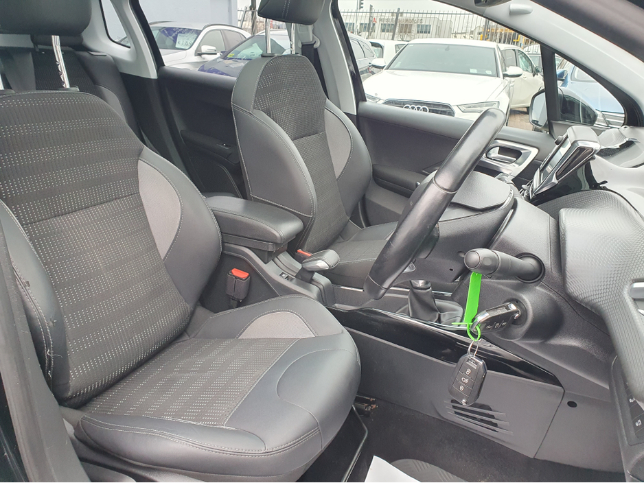 2019 Peugeot 2008 ALLURE PREMIUM 1.2L PETROL 82BHP MANUAL NCT 02/28 FINANCE AVAILABLE @ €49 PER WEEK 2 KEYS/ PAN ROOF/ PARKING SENSORS/ HALF LEATHER SEATS/ TOUCH SCREEN MEDIA/ HISTORY CHECKED €10,900