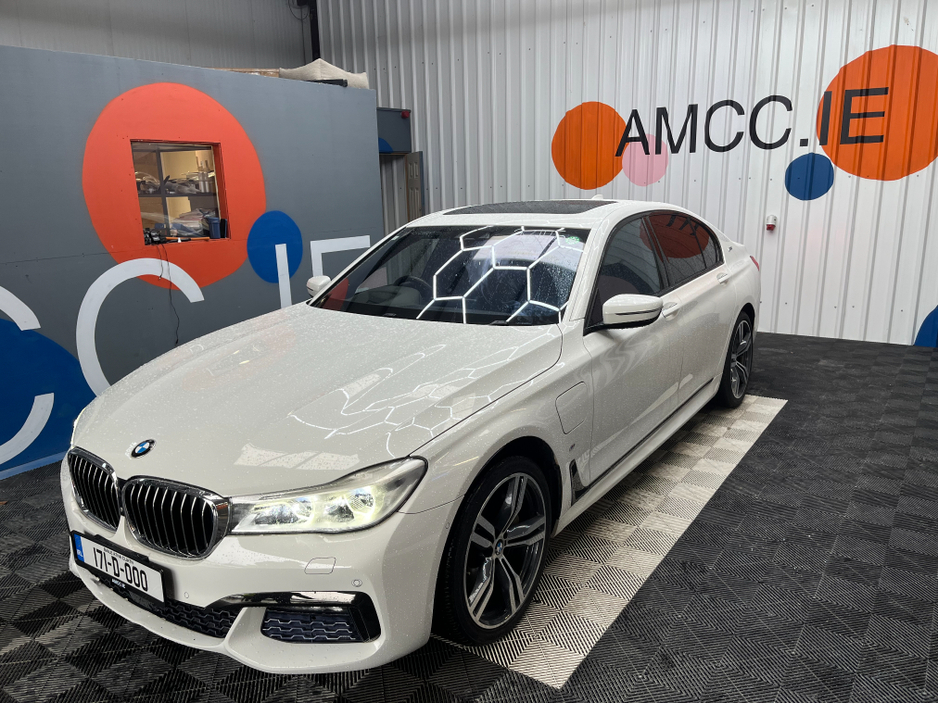 2017 BMW 7 Series €26950 2017 BMW 740E IPERFORMANCE M-SPORT 2.0 AUTOMATIC / CRUISE CONTROL / 360° CAMERA / ELECTRIC MEMORY HEATED & MASSAGING SEATS / PADDLE SHIFTERS / PANORAMIC SUNROOF / AMBIENT LIGHTS €26,950