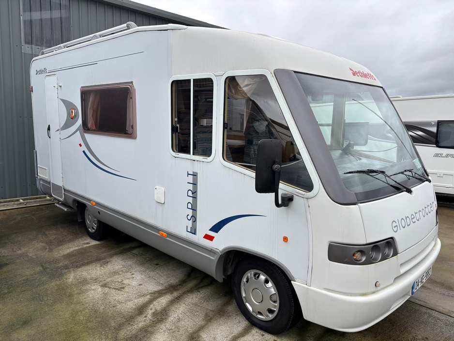 2004 Fiat Ducato DETHLEFFS  GLOBETROTTER ESPIRIT LEFT HAND DRIVE 3 BERTH €26,950