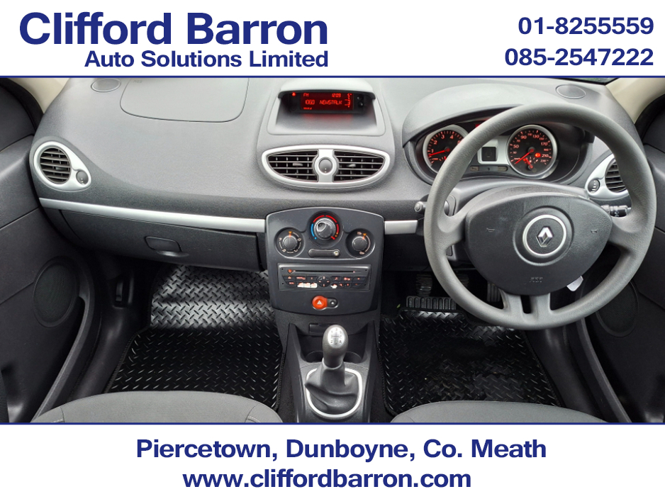 2010 Renault Clio 3 1.2 16V ROYALE ETHANOL 3DR €3,750