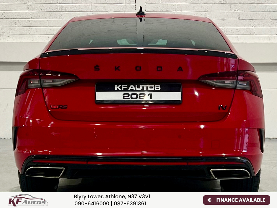 2021 Skoda Octavia VRS 1.4TSI PHEV 245bhp 5dr DSG Auto - 212 Reg €30,995