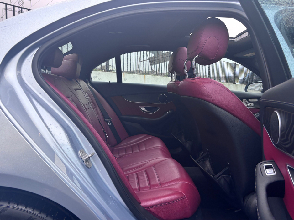 2015 Mercedes-Benz C Class C220d AMG LINE PREMIUM // RED LEATHER // SUNROOF €13,995