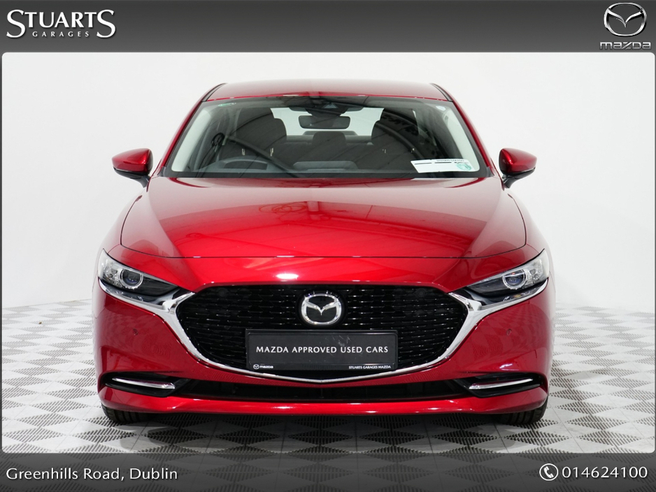 2021 Mazda Mazda3 GSL 4DR @MAZDA SOUTH DUBLIN, 2.0 186PS SKY-X GSL 4DR* KEYLESS, REAR CAMERA, DUAL CLIMATE, PDC FRONT AND REAR, HEADS UP, NAV, TRAFFIC SIGN RECOGNITION, €20,745