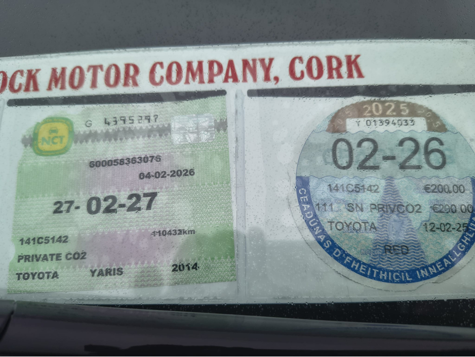 2014 Toyota Yaris 1.0 AURA 4DR €8,950