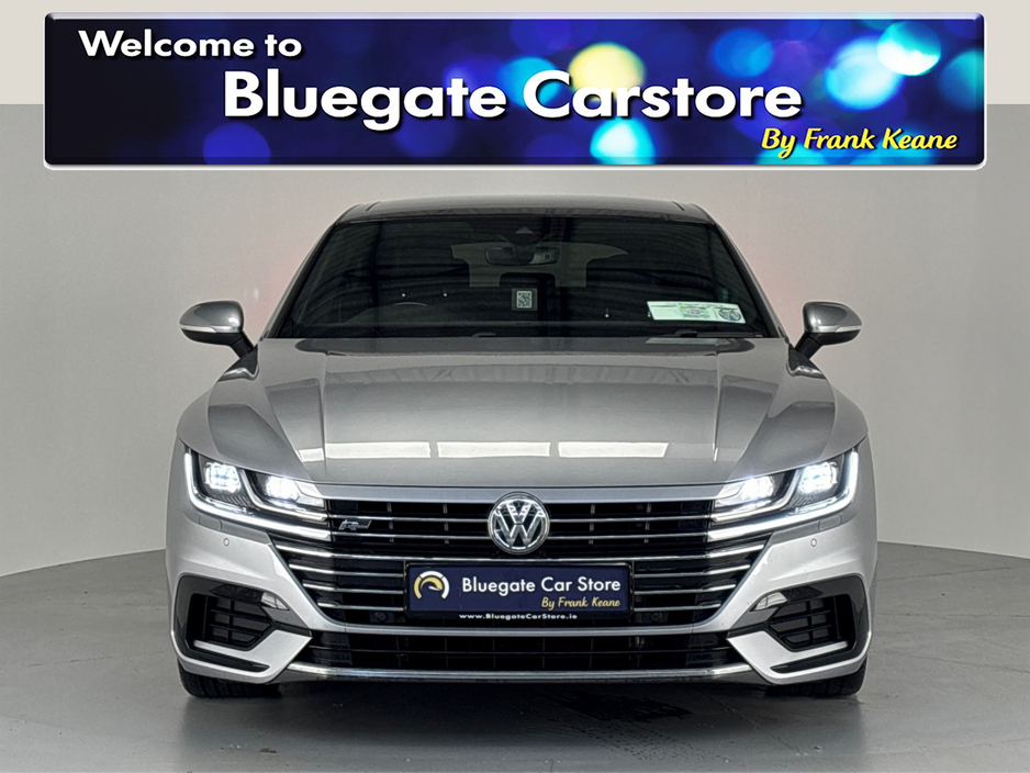 2020 Volkswagen Arteon 2.0 TSI R-LINE 190BHP**NEW NCT**PANORAMIC SUNROOF**BLACK LEATHER INTERIOR**FRONT HEATED SEATS**REVERSE CAMERA**PARKING SENSORS**KEYLESS START**DUAL CLIMATE CONTROL**APPLE CARPLAY**FINANCE AVAILABLE** €32,995