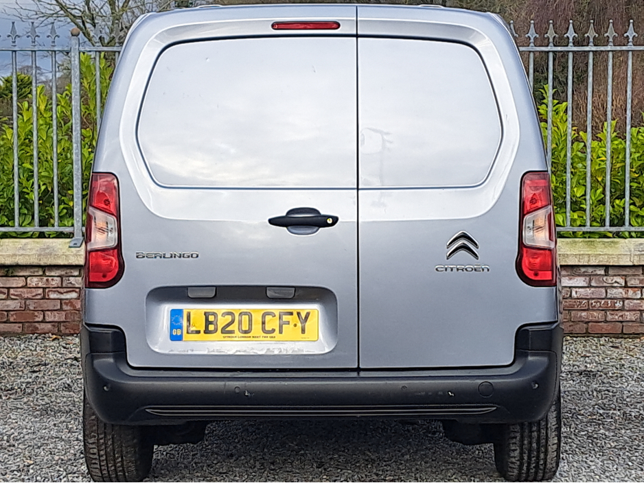 2020 Citroen Berlingo Panel Van Enterprise 1,000 Kg swb  1.5 Diesel with 3 seats in front.