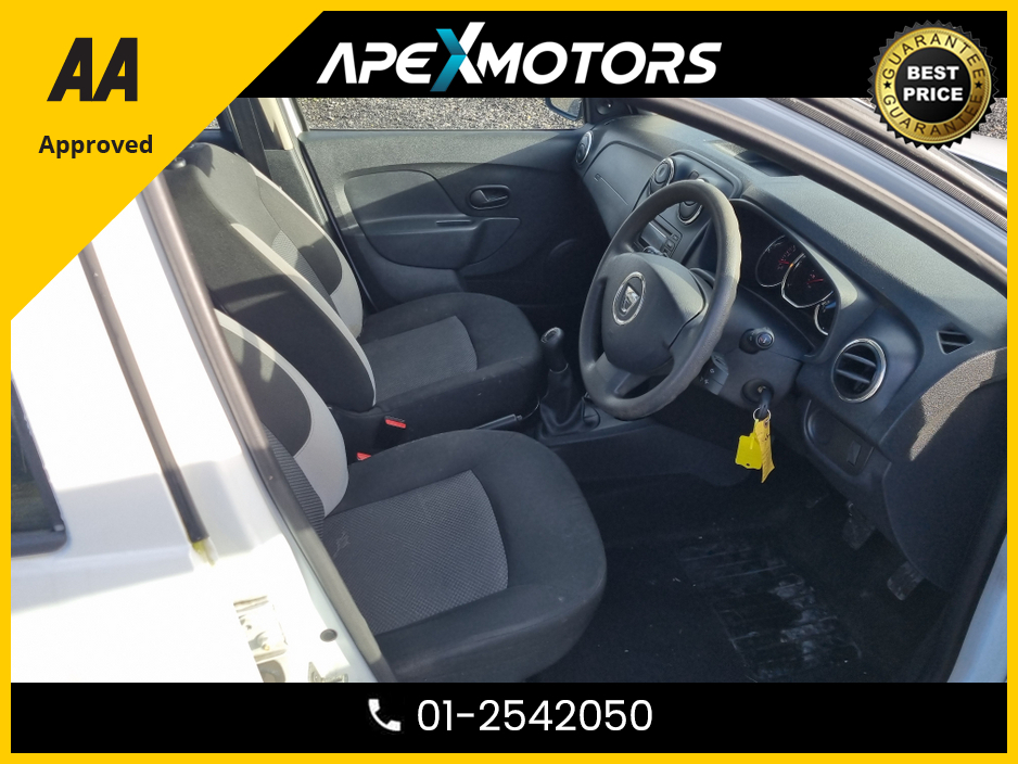 2016 Dacia Sandero FINANCE ARRANGED * 1.2 AMBIANCE MODEL * NEW NCT JAN-27 * LOW TAX * RELIABLE CAR  * IMMACULATE * AA APPROVED * 101 SAFETY CHECKLIST * 12-MONTH ROADSIDE ASSIST * ONE VERY CAREFUL OWNER FROM NEW * CARTEL €6,449