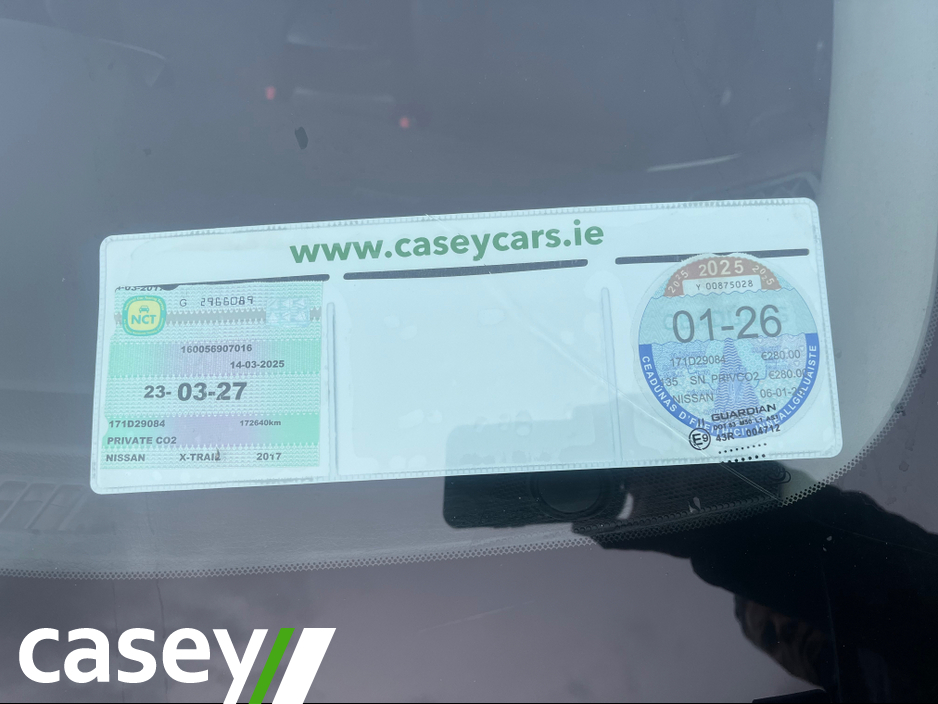 2017 Nissan X-Trail 1.6 DSL SV CVT 5 SEAT E6 4DR A €14,950