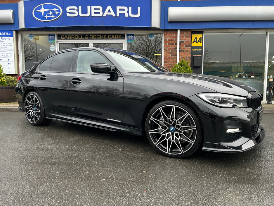 2022 BMW 3 Series Ultimate M-3 Styled 330e-PHEV - Must See To Appreciate - Black + Ivory Leather - Full Spec . Top Trade-ins + Finance Deals - Assured Dealer Warranty - €32,950