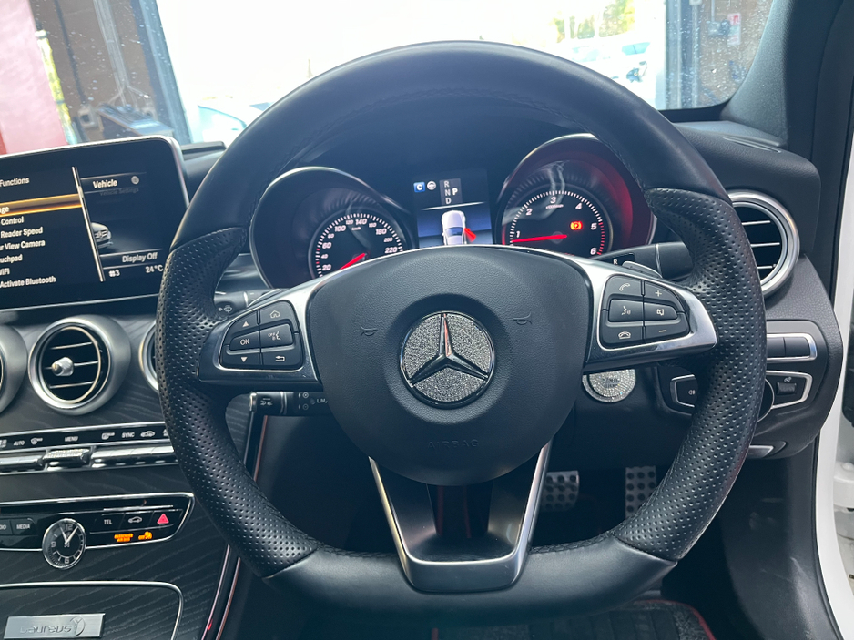 2017 Mercedes-Benz C Class €22950! 2017 MERCEDES-BENZ C220D AUTOMATIC AMG LINE LAUREUS EDITION 2.2 AUTOMATIC / CRUISE CONTROL / REVERSE CAMERA / ELECTRIC MEMORY & HEATED SEATS / PADDLE SHIFTERS €22,950