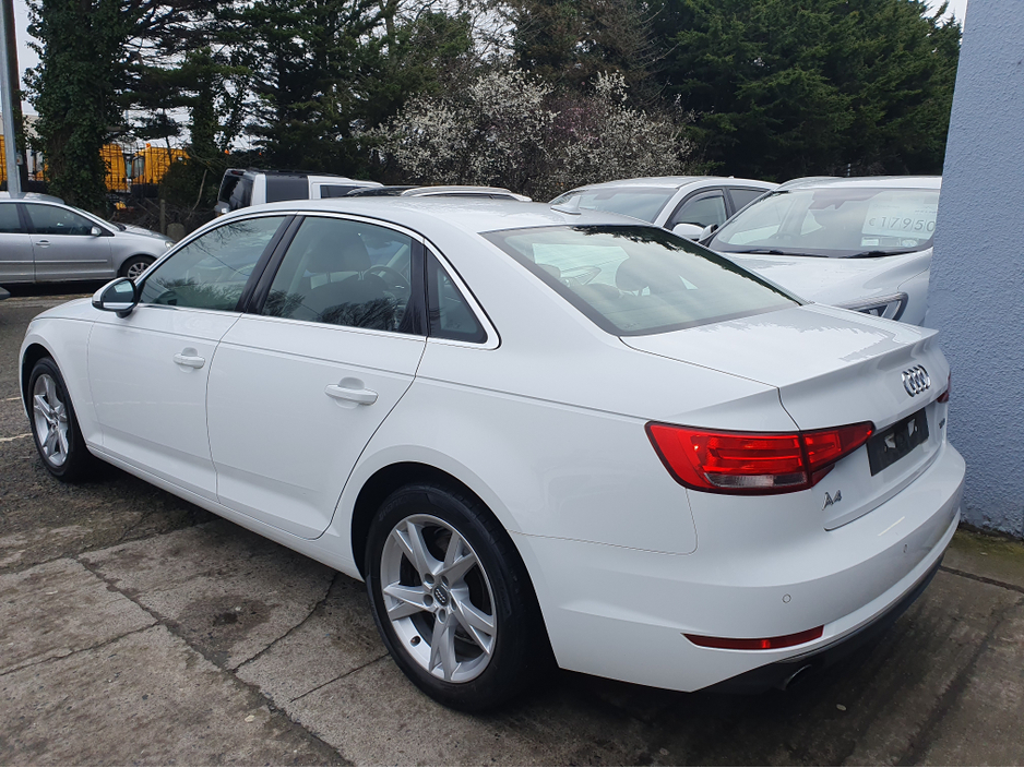 2017 Audi A4 SALOON SPORT 1.4 TFSI 150BHP MANUAL NCT 02/28 FINANCE AVAILABLE @ €67 PER WEEK PARKING SENSORS/ AUDI MMI/ BLUETOOTH/ SCROLL CONTROLS/ ALLOYS/ HISTORY CHECKED €14,950