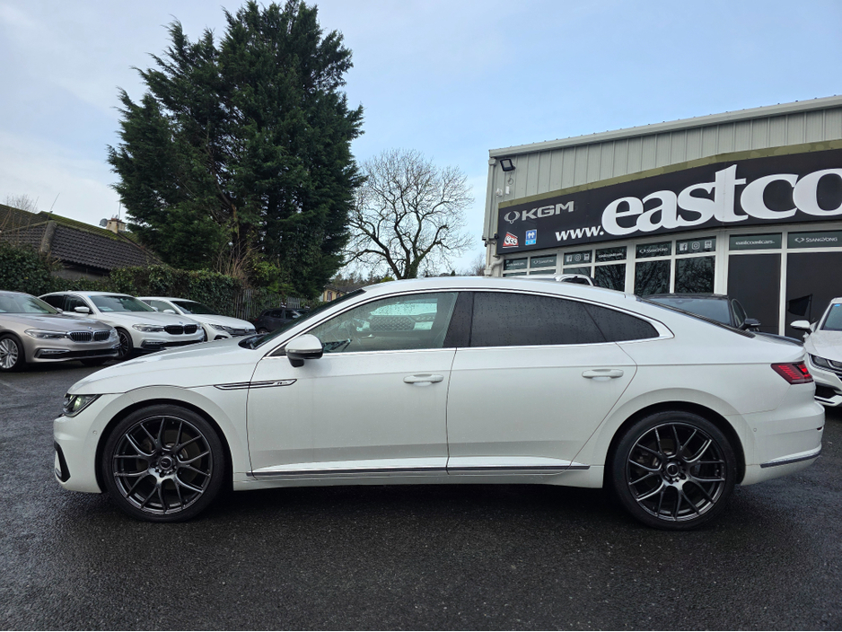 2018 Volkswagen Arteon 2.0 TSI R LINE EDITION 4 MOTION 280BHP - VIRTUAL DASH- FULL LEATHER HEATED ELECTRIC SEATS - SAT NAV - CARPLAY ANDROIDAUTO - BLIND SPORT - 360 PARKING SENSORS  - SELF PARKING ASSIST - 360 CAMER €27,950