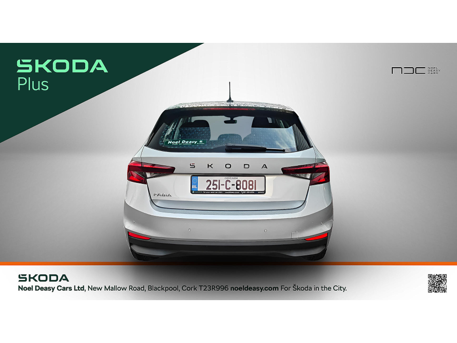 2025 Skoda Fabia ESSENCE 1.0 MPI 80BHP-AS NEW- A/C+REAR PARK ASSIST-LEATHER STEERING WHEEL €21,950