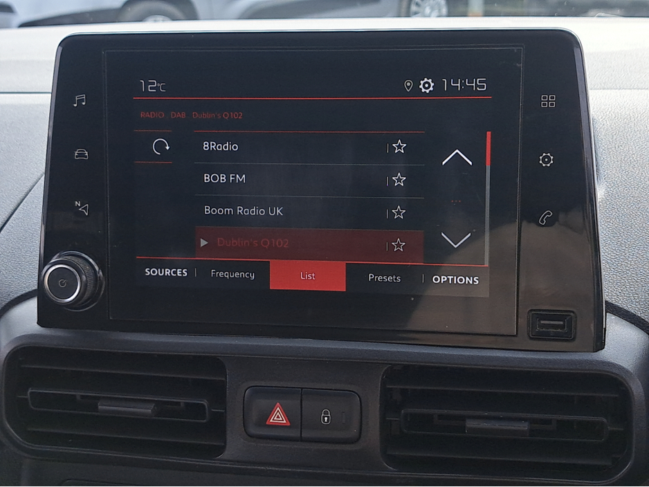 2020 Citroen Berlingo Panel Van Enterprise 1,000 Kg swb  1.5 Diesel with 3 seats in front.