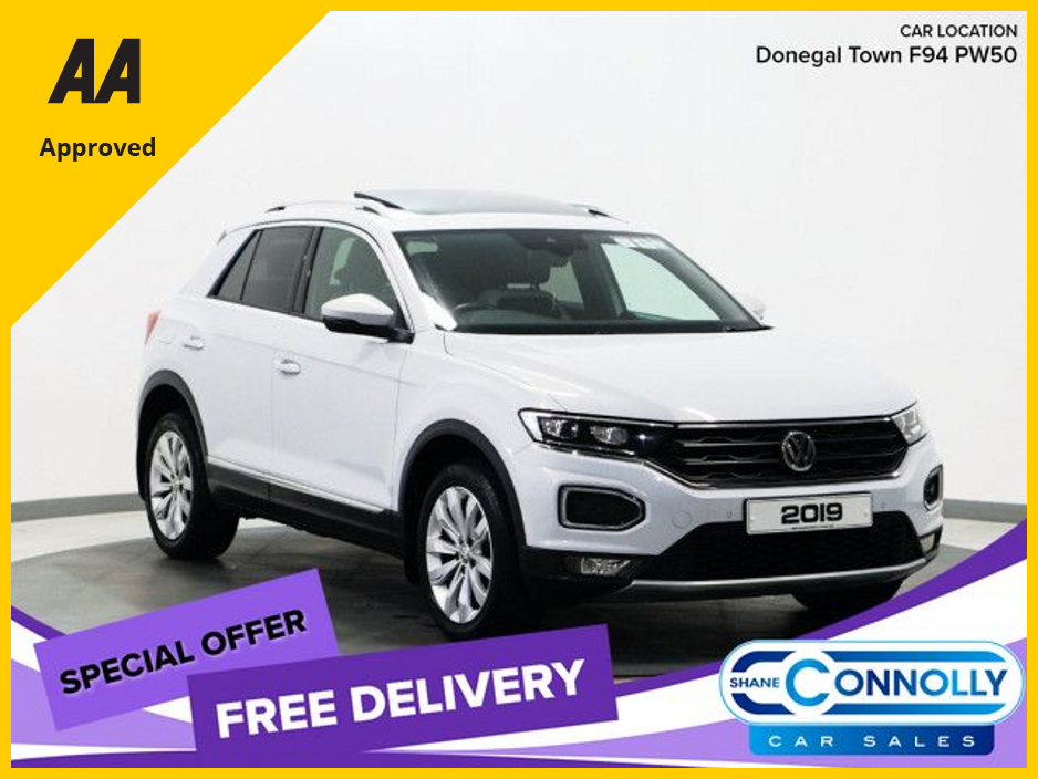2019 Volkswagen T-Roc *80* SPORT 1.5 TSI MANUAL 6SPEED FWD 150HP 5 5DR €19,800