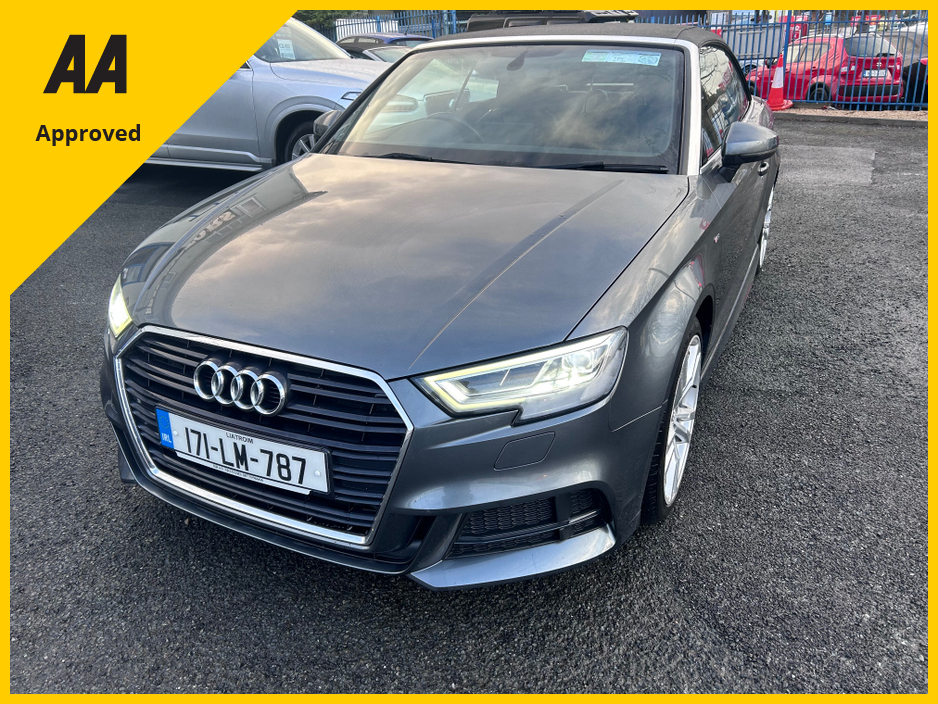 2017 Audi A3 2017 AUDI A3 2.0TDI S LINE CABRIO €17,950