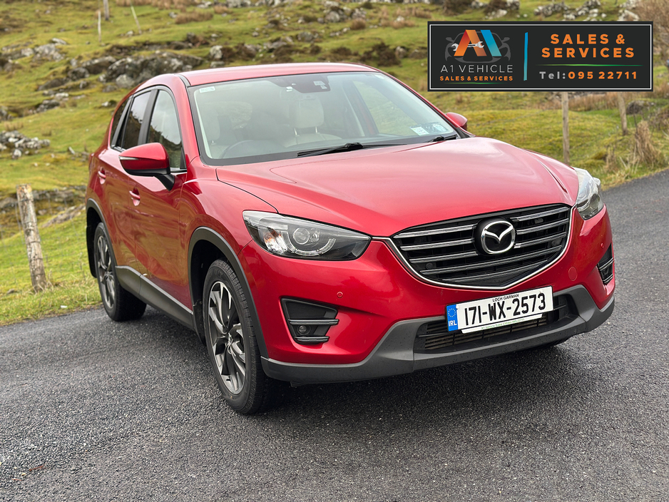 2017 Mazda CX-5 2WD 2.2 D 150PS PLATINUM SL 4DR €9,900