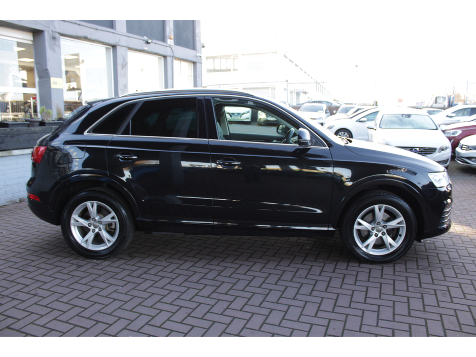 2017 Audi Q3 1.4TFSI SPORTS EDITION 5DR ESTATE AUTO // IMMACULATE CONDITION WITH FULL BLACK LEATHER // BUY WITH CONFIDENCE AA AND SIMI DEALER 2026 // FINANCE ARRANGED // ALL TRADE INS WELCOME // €19,950