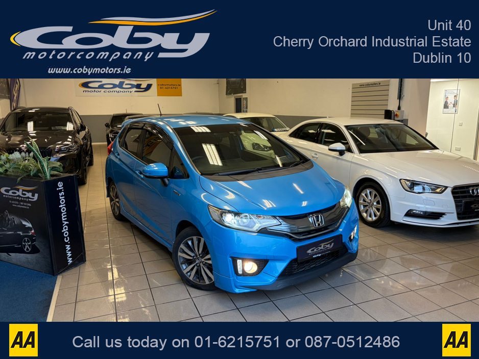2014 Honda Fit 1.5 Petrol HYBRID 5DR AUTO. Immaculate Car with only 110km, 2 Keys, NCT done before collection, Mirror Link, Climate Control, Cruise Control, Full Electrics and much more. €9,950