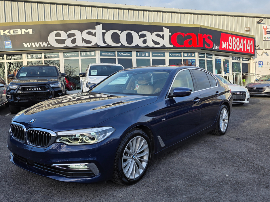 2017 BMW 5 Series 523D LUXURY UPGRADED PACK EDITION FULL LEATHER ELECTRIC HEATED SEATS - 360 REVERCE CAMERA - PRIVACY GLASS €24,950