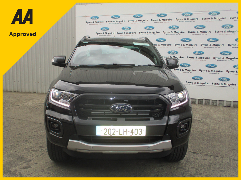2020 Ford Ranger DOUBLE CAB WILDTRAK 2.0L 213PS  AUTOMATIC, ONLY 80000  KMS . FULLY SERVICED AND READY TO GO WITH WARRANTY AND 12 MONTHS AA COVER.   NO VAT !! €37,500
