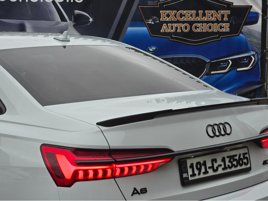 2019 Audi A6 2.0 TDI S LINE 40 204PS 4DR AUTOMATIC BLACK EDITION WHITE!IMMACULATE €29,950