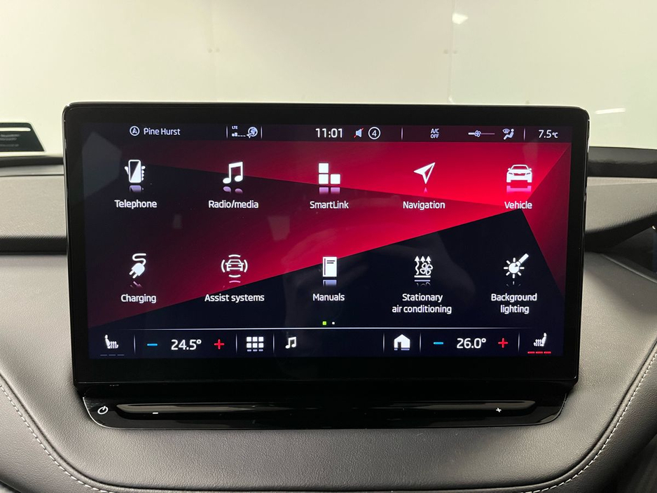 2024 Skoda Enyaq Sportline IV 80 - Crystal Grille - Reversing Camera - Ambient Lighting - Sat Nav - Climate Control - Heated Seats - Keyless Start - Apple CarPlay/Android Auto €41,950