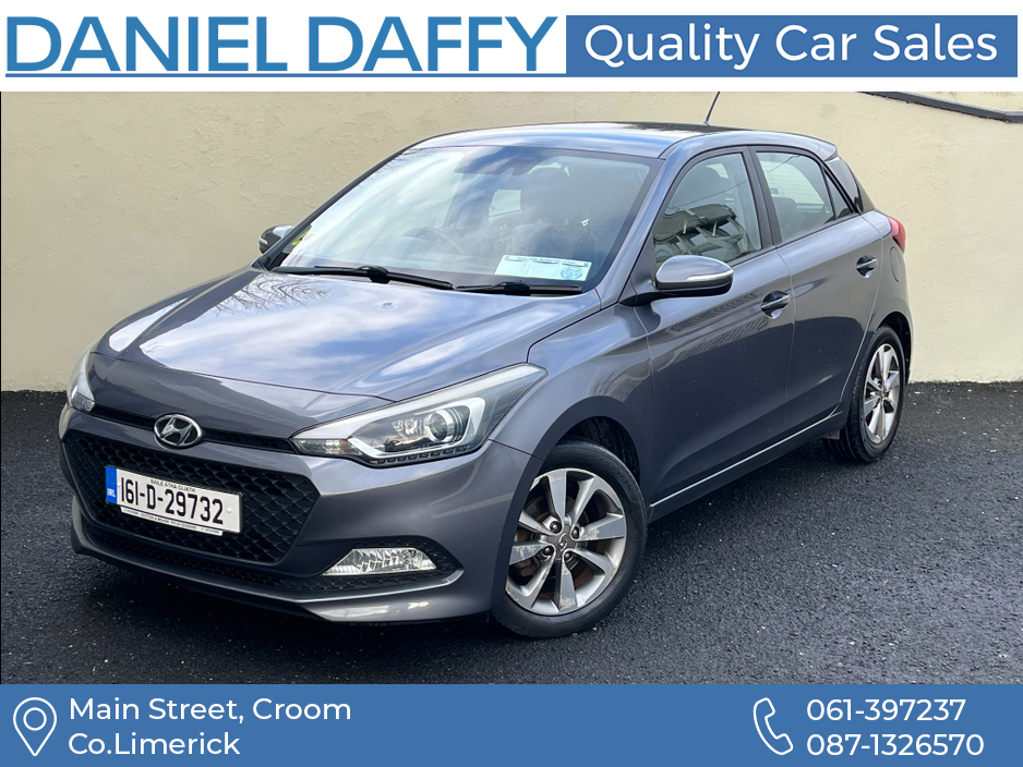 2016 Hyundai i20 DELUXE 5DR €9,950