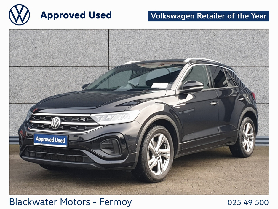 2023 Volkswagen T-Roc 2.0TDI 116BHP R-LINE WITH REAR VIEW CAMERA AND WINTER PACK €31,950