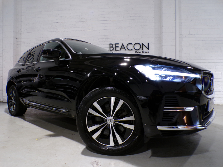 2023 Volvo XC60 *2023*ONLY 18,000 MILES*VOLVO XC60 RECHARGE 2.0 T6 350 PHEV AWD CORE BRIGHT EDITION*FULL VOLVO SERVICE HISTORY*PAN-SUNROOF*VOLVO ALLOY WHEELS*2 KEYS*FULL LEATHER HEATED SEATS*LANE PROTECTION*ACTIVE BR €47,900