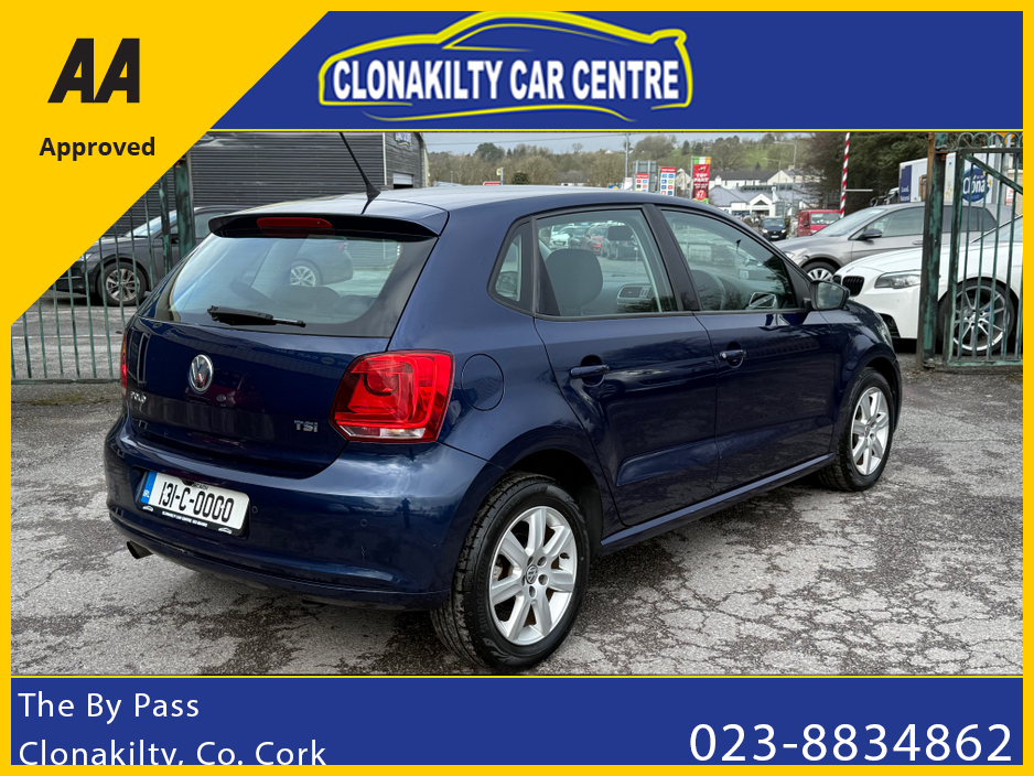 2013 Volkswagen Polo 131 navy] Vw Polo 1.2 Petrol Tsi Automatic €9,949