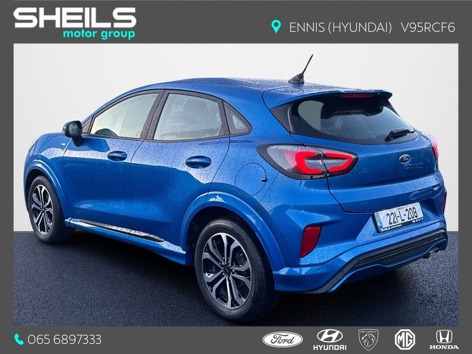 2022 Ford Puma 1.0L EcoBoost mHEV 125PS ST-Line €23,950