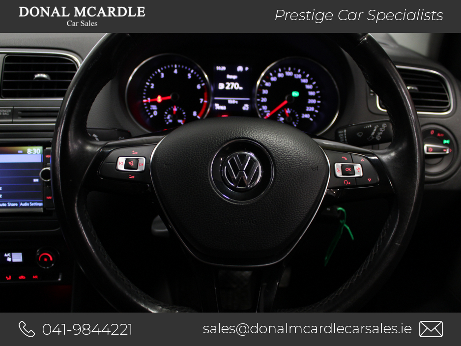 2017 Volkswagen Polo 1.2 Comfort line €13,950