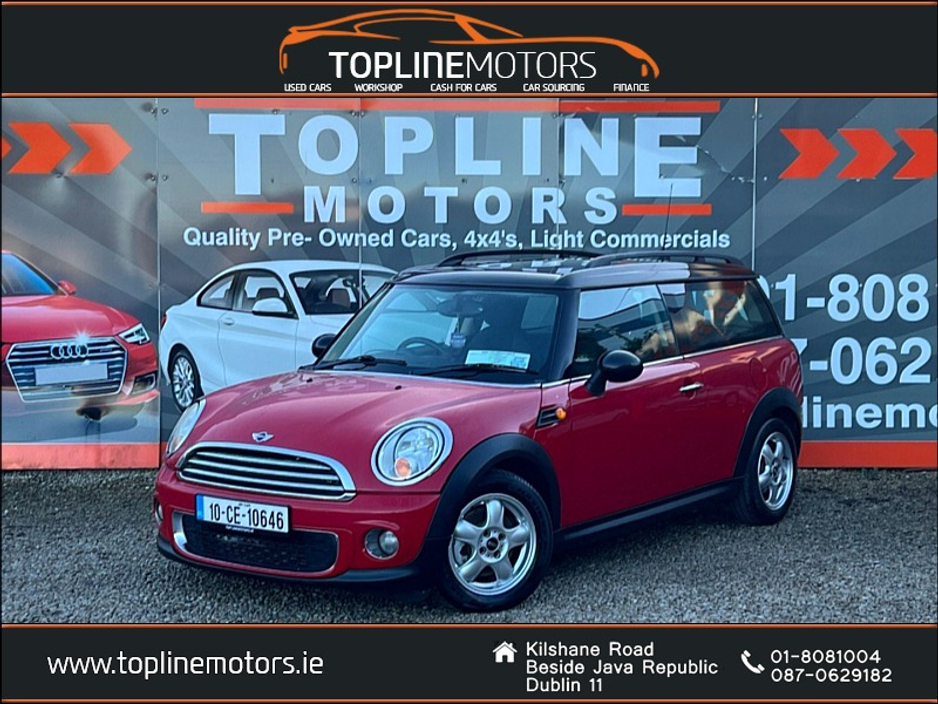 2010 MINI Clubman ==1.6 D//CLUB MAN//NEW NCT//SERVICED== €3,950