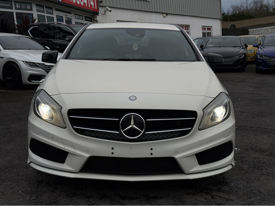 2014 Mercedes-Benz A Class ( 142 REG  A180 AMG INTERIOR HALF LEATHER SEATS / HI SPEC / SYSTEM LOW ROAD TAX BAND / SIMI DEALER €14,450