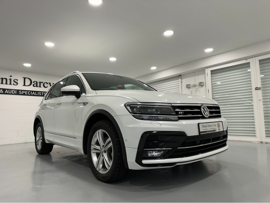 2019 Volkswagen Tiguan (191) TIGUAN 2.0TID R LINE DSG 4 MOTION LOW KMS VW/AUDI SPECIALISTS WWW.DENISDARCYCARS.IE €31,950