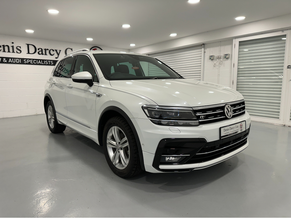 2019 Volkswagen Tiguan (191) TIGUAN 2.0TID R LINE DSG 4 MOTION LOW KMS VW/AUDI SPECIALISTS WWW.DENISDARCYCARS.IE €31,950